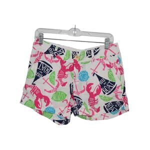 Lilly Pulitzer 100% Cotton White Colombo Sri Lanka Size 2